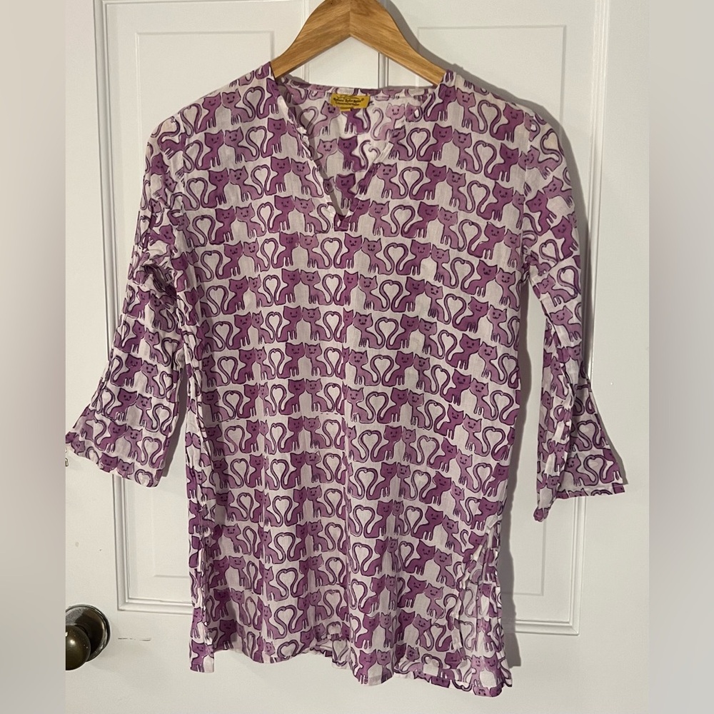 ROLLER RABBIT Girls Cat Tunic!